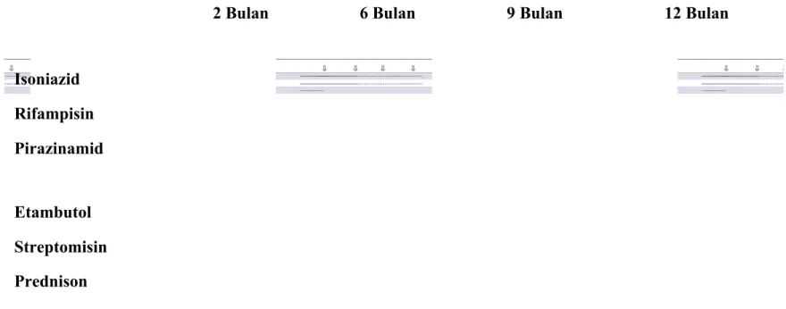 Tabel 2.3. Paduan obat antituberkulosis 2,3