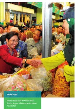 Gambar 2.8 Kampanye Pasar Sehat, Pasar Bunder, Sragen 