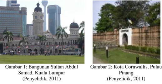 Gambar 1: Bangunan Sultan Abdul  Samad, Kuala Lumpur  
