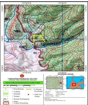 Gambar 3 Peta Lokasi Penelitian 