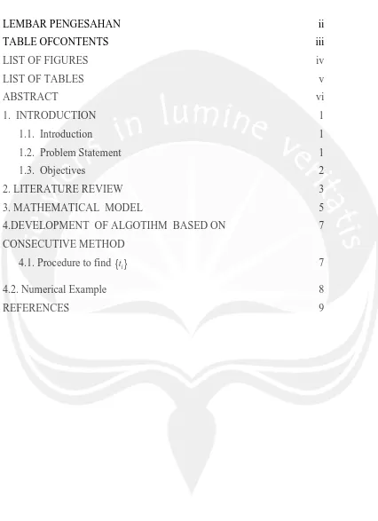 TABLE OFCONTENTS  