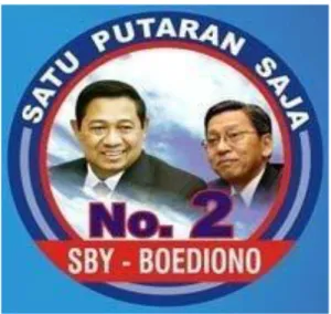 Gambar 2. Logo pasangan SBY-Budiono
