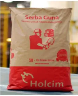 Gambar 3.3 Semen Holcim  2.  Agregat 