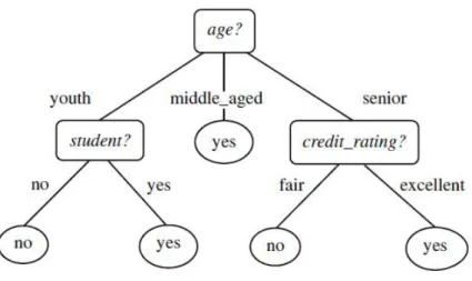 Gambar 2.7 Contoh Decision Tree (Han &amp; Kamber, 2006) 