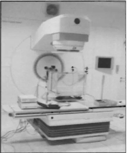 Gambar 5. menunjukkan pesawat radioterapi Linac di RS Sarjito Y ogyakarta.  
