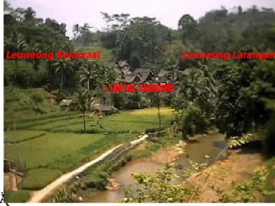 Gambar 1. Morfologi Wilayah Kampung Naga