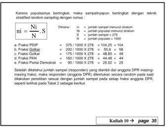 Tabel 3. Populasi Bank Umum. di Indonesia Tahun 2004 No Bank Umum Jumlah Perusabaan unit? Persentase