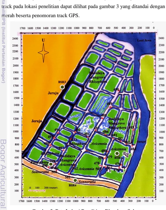Gambar 3. Peta Lokasi Penelitian, Blanakan, Subang. 