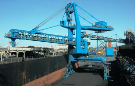 Gambar 2. 14. Long Travelling Slewing Loader di Dermaga