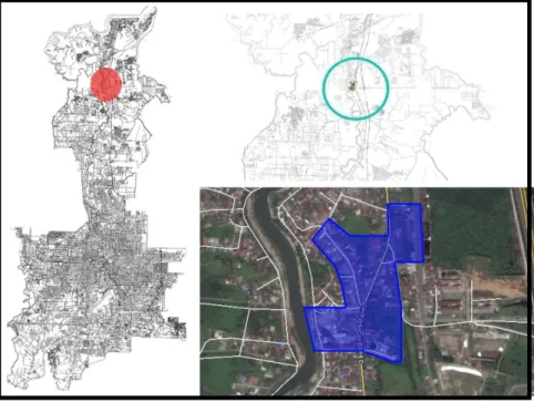 Gambar 1.1 – Lokasi site yang berada di Medan Labuhan  (Sumber: Google Maps Kota Medan, 2015) 