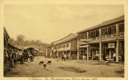 Gambar 1.6 - Labuhan Deli 1876  (Sumber: Tembakaudeli.bolgspot.co.id)  