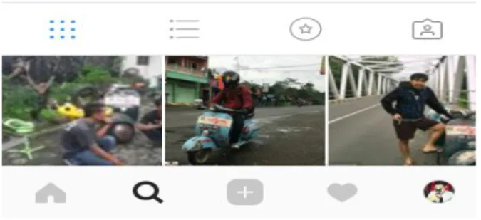 Gambar Akun Official Instagram Mataram Scooter Club. 