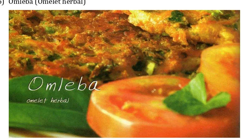 Gambar 12. Omelet Herbal 