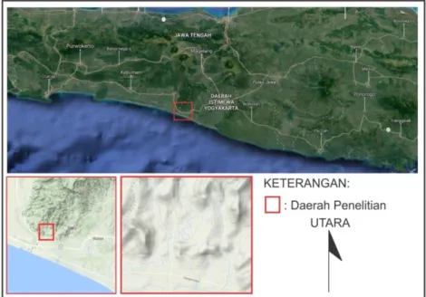 Gambar 1. Diagram Lokasi Penelitian (Modifikasi Google Map) 
