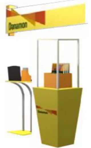 Gambar 3.2. Danamon Career Booth 