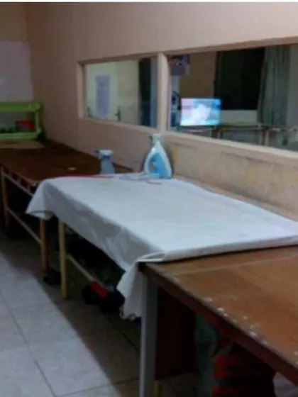 Foto 4. Tempat Menyeterika