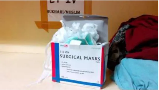 Foto 6. Alat APD (Masker)