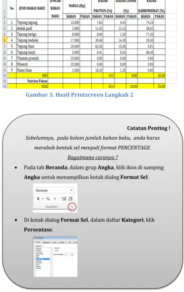 Gambar 3. Hasil Printscreen Langkah 2