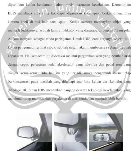 Gambar 2.2 Kamera Kecil pada Kaca Spion 