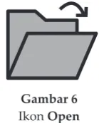 Gambar 6 Ikon Open