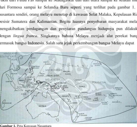 Gambar 1. Peta Kawasan Nusantara 