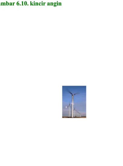 Gambar 6.10. kincir anginGambar 6.10. kincir angin