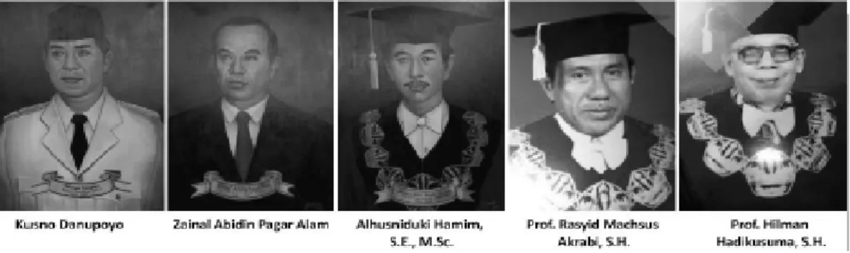Gambar 1.4 Para Pendiri Universitas Lampung