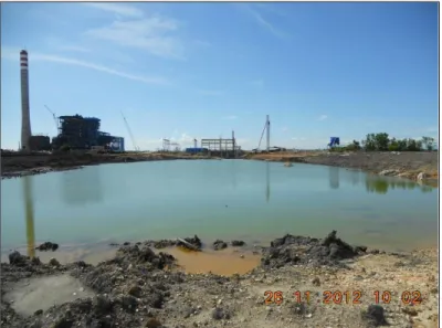 Gambar 6. Area canal tergenang air pada 26 November 2012