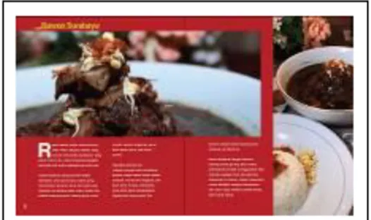 Gambar 9. Implemtasi Cover Belakang Buku  Surabaya Heritage Food 