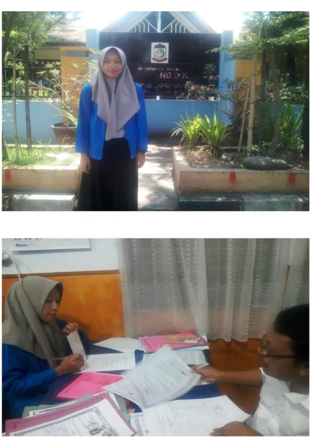 Gambar : Wawancara dengan pengawas SD Dinas Pendidikan kota Makassar