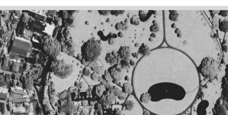 Gambar 1.3. Gambar di atas merupakan contoh citra Ikonos daerah  Kebun Raya Bogor yang diambil dengan menggunakan satelit