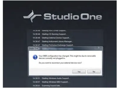 Gambar 8. Loading Studio One 