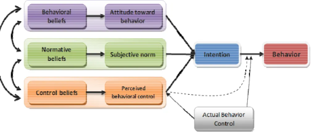 Gambar 1. Theory of Planned Behavior 