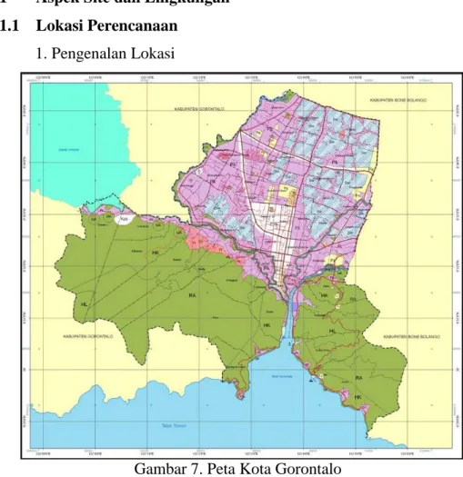 Gambar 7. Peta Kota Gorontalo 