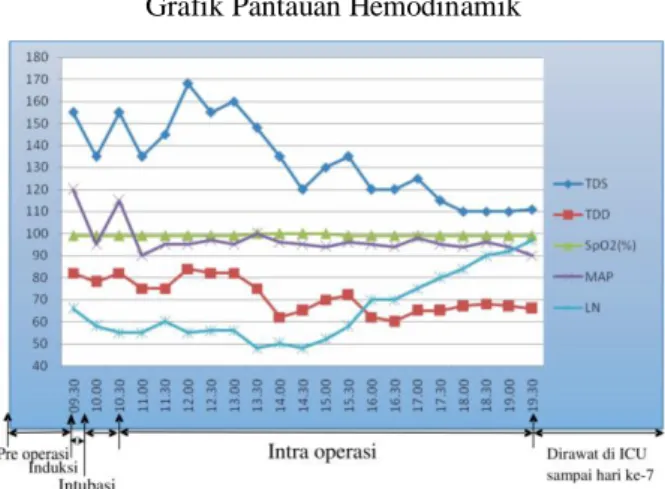 Grafik Pantauan Hemodinamik 