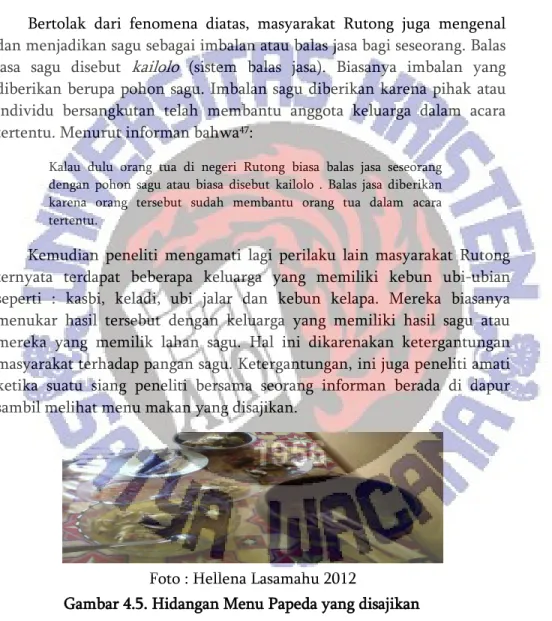 Foto : Hellena Lasamahu 2012                                                                                        Gambar 4.5