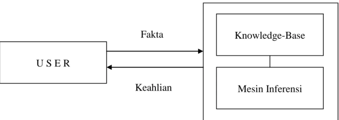 Gambar 2.4 Konsep Dasar Fungsi Sistem Pakar 