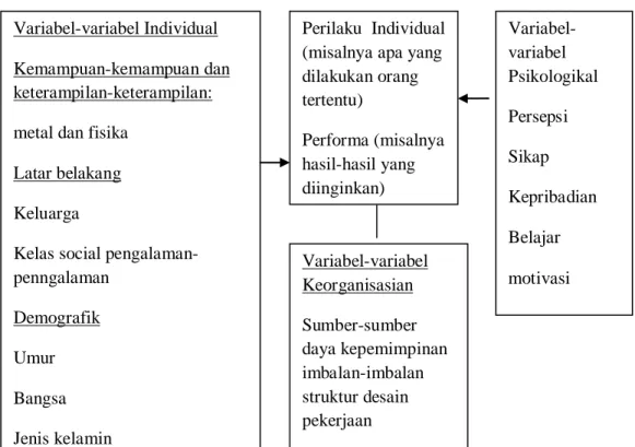 Gambar 2.2 Model Umum Perilaku dalam Organisasi