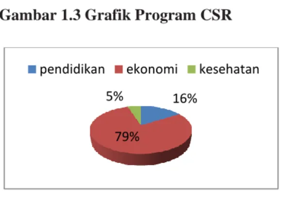 Gambar 1.3 Grafik Program CSR 