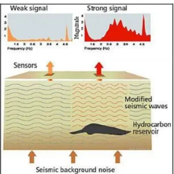 Gambar 3.3. Seismic background noise spectrum (Holzner dkk, 2005) 