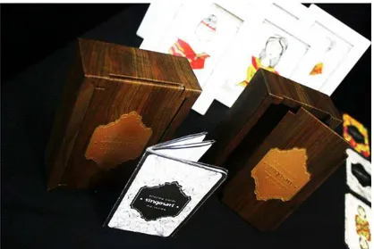 Gambar packaging kayu. 