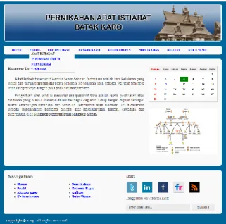 Gambar 4.12 Tampilan Website Profil 