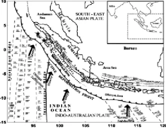 Gambar 1.Tektonik Indonesia Bagian Barat [10].