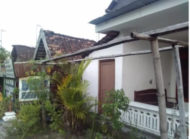 Gambar 4.1 Lingkungan rumah yang saling berdempetan  2.  Konsep CPPB 