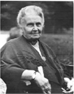 Gambar 1-3 : MARIA MONTESSORI (1870- 1952) 