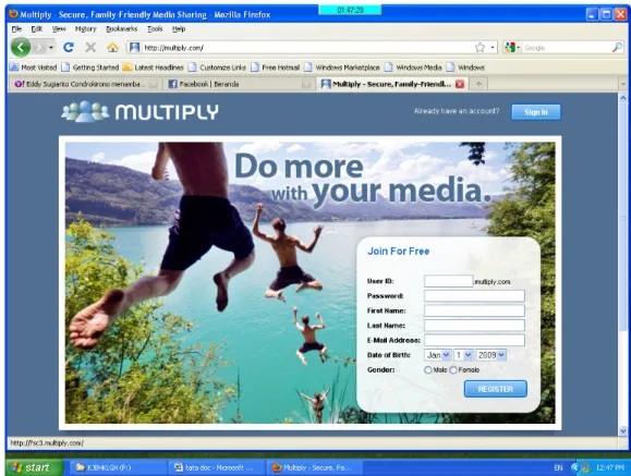 Gambar II. Tampilan Awal  Multiply