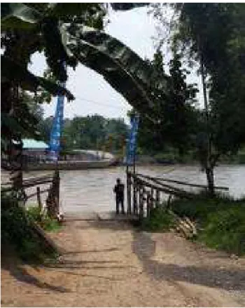 Gambar 1. 1.   Lokasi Jembatan Alternatif 1 di Desa Purwokerto (Kab.Blitar) -  Rejotangan (Kab