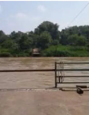 Gambar 1. 4.   Lokasi Jembatan Alternatif 4 di Desa Karanggayam (Kab. Blitar) –  Desa Ngunut (Kab.Tulungagung)