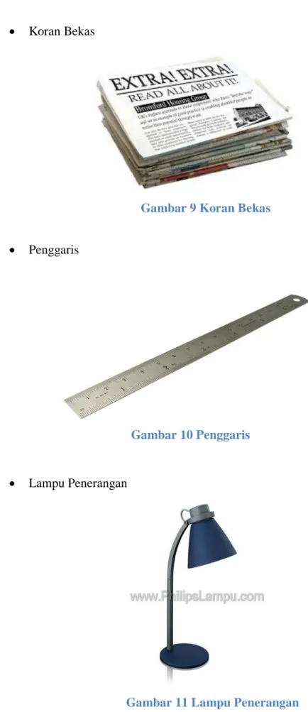 Gambar 10 Penggaris 