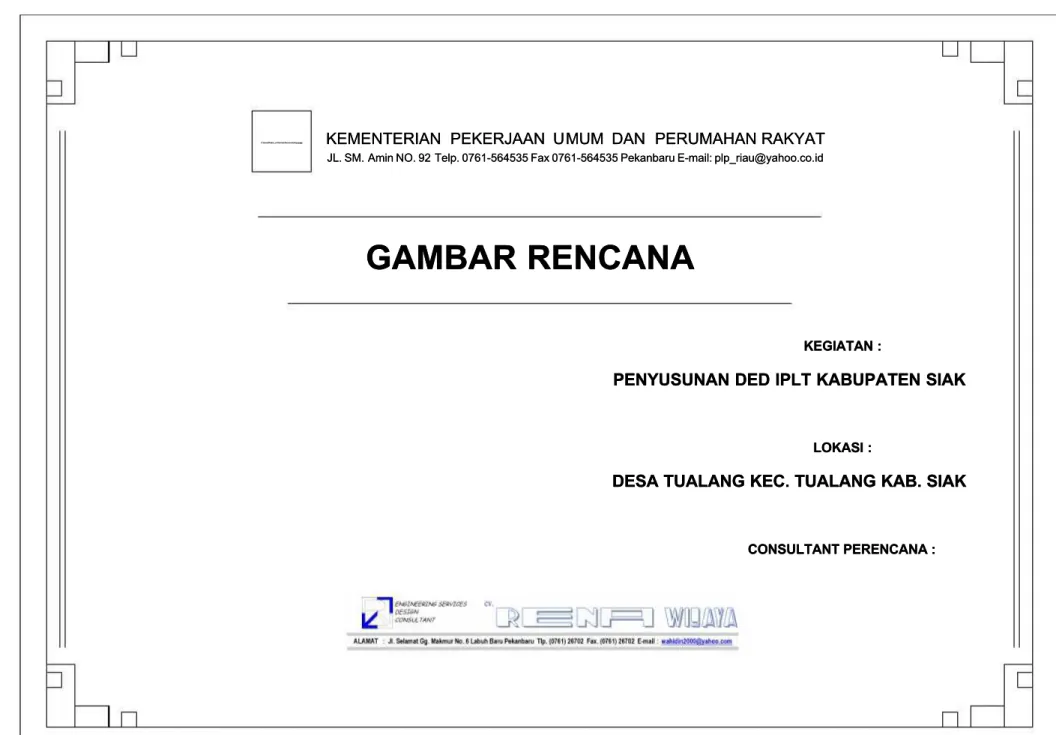 GAMBAR RENCANAGAMBAR RENCANA